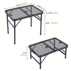 Portable Folding Camping Table for Outdoor Kitchen and Picnic