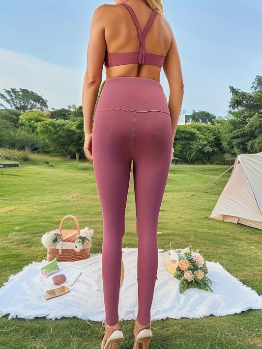 Seamless Butt Lifting Yoga Pants High Elastic Fitness Leggings