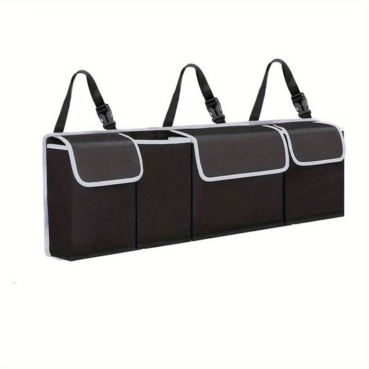 Car Seat Back Storage Bag - Large Capacity 600D Oxford Cloth