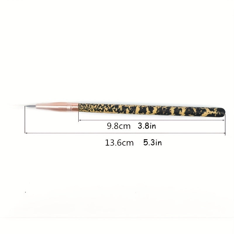 Ultra Fine Gel Eyeliner Brush Wooden Handle
