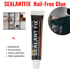 12g Nail Strong Adhesive Waterproof Adhesive for Porcelain Wall Objects