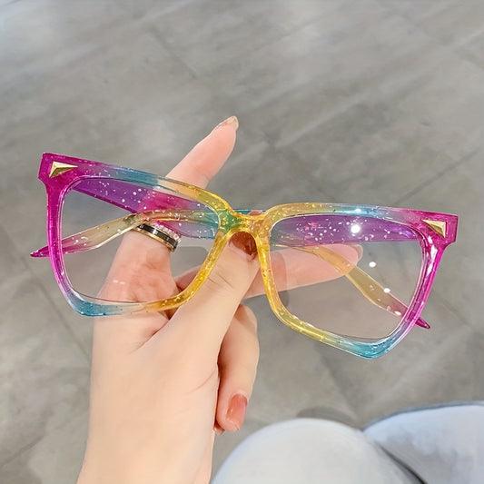 Colorful Irregular Cat's Eye Sunglasses for Women