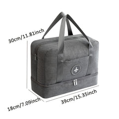 Travel Portable Storage Zipper Bag Lightweight Luggage Handbag