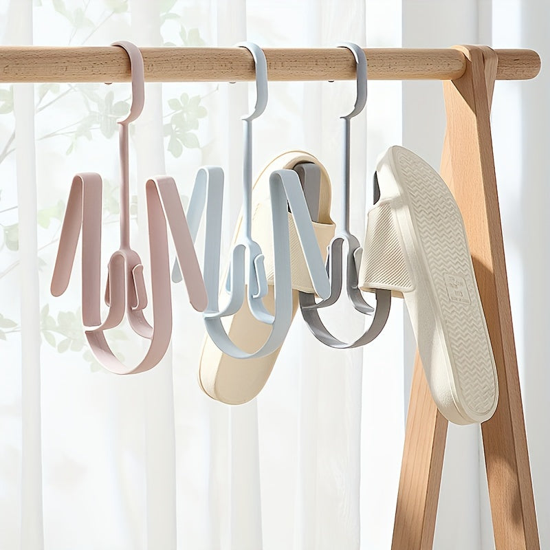 Rotary Shoe Drying Rack Windproof Clothes Hanger
