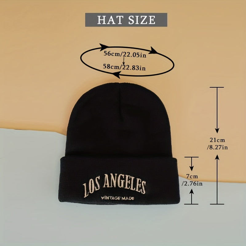 Los Angeles Knitted Hat Autumn Winter Unisex Men And Women's Hat