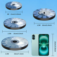 Solar Fountain Bird Bath Fountain Upgrade Glass Panel Solar Fountain
