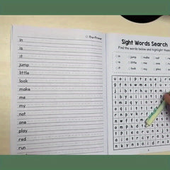English High Frequency Words 220 Writing Word Exercise Book A4