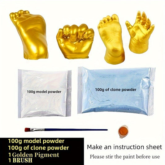 3D DIY Plaster Statue Hand Casting Kit - Unique Keepsake Gift for All Ages