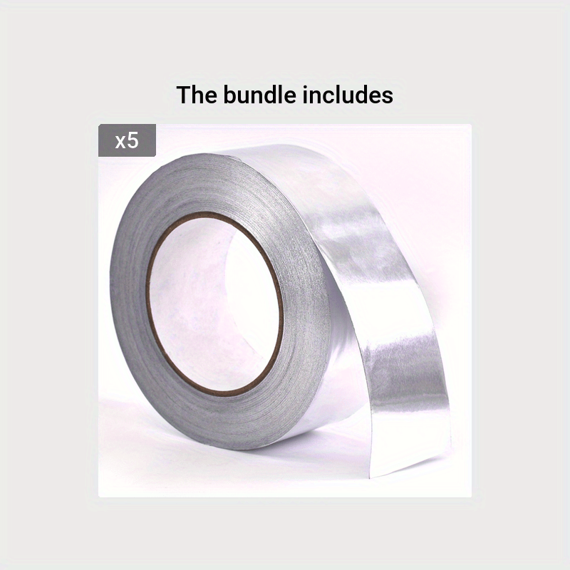 2" x 65' Heavy-Duty Aluminum Foil Tape Insulation Ductwork Dryer Vent
