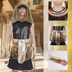 Deluxe Medieval Egyptian Style Costume Set