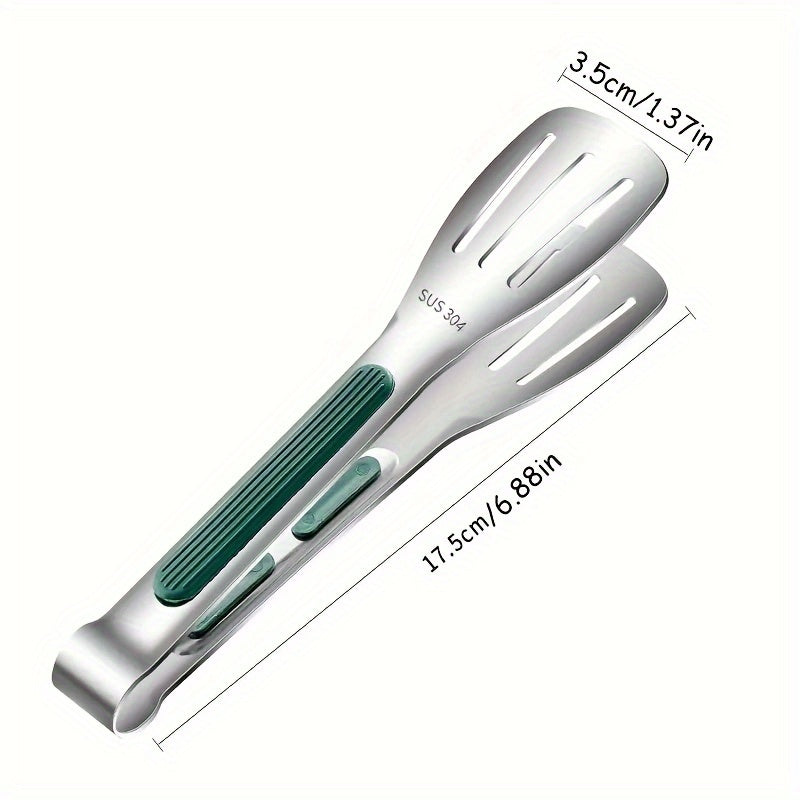 Stainless Steel Food Tongs Non Slip Cooking Tools