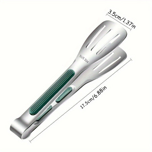 Stainless Steel Food Tongs Non Slip Cooking Tools