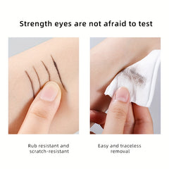 Matte Waterproof Eyeliner Cream with Brushes