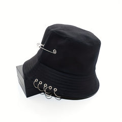 Chaoren Street Couple Bucket Hat Sunscreen Sunshade Basin Hat