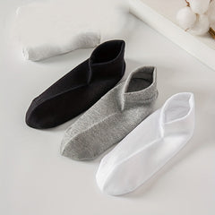 10 20 30 Pairs Unisex Solid Low Cut Socks Women's Stockings