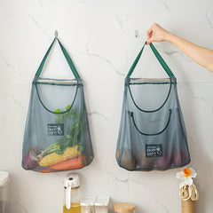 Large Capacity Mesh Storage Bag Hanging Portable Fruit And Vegetable Storage Bag