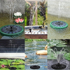 Upgraded 3 5W Solar Fountain Pump Floating Solar Powered Fountain Pump