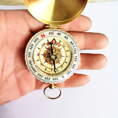 Retro G50 Pocket Watch Compass for Outdoor Camping