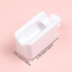 Nail Glitter Powder Recycling Box Double Layer Storage Case