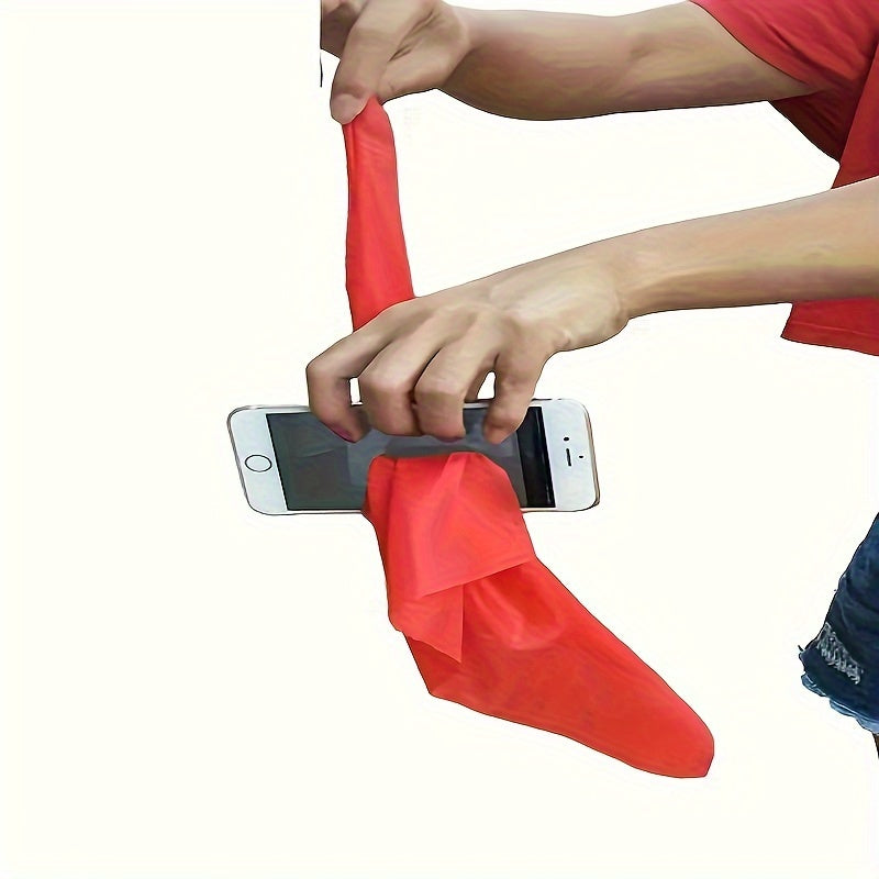 Polyester Magic Scarf Through Phone Trick Toy for Magicians