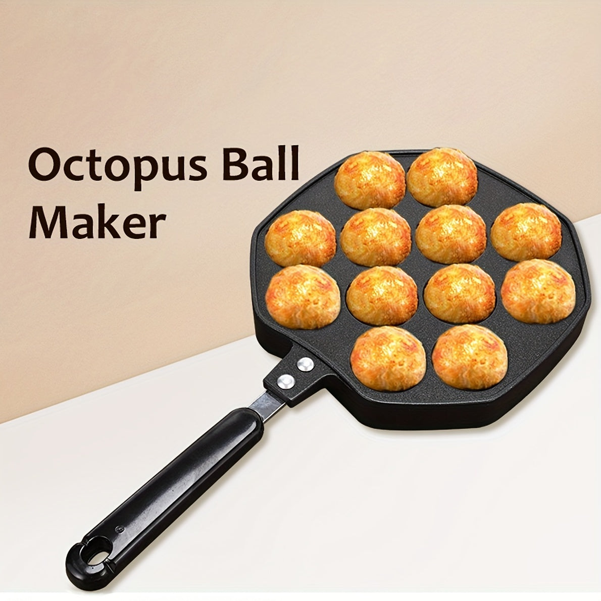 Octopus Small Balls Mold Non Stick For Griddle Pan Egg Shaper Pancake Maker