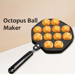 Octopus Small Balls Mold Non Stick For Griddle Pan Egg Shaper Pancake Maker