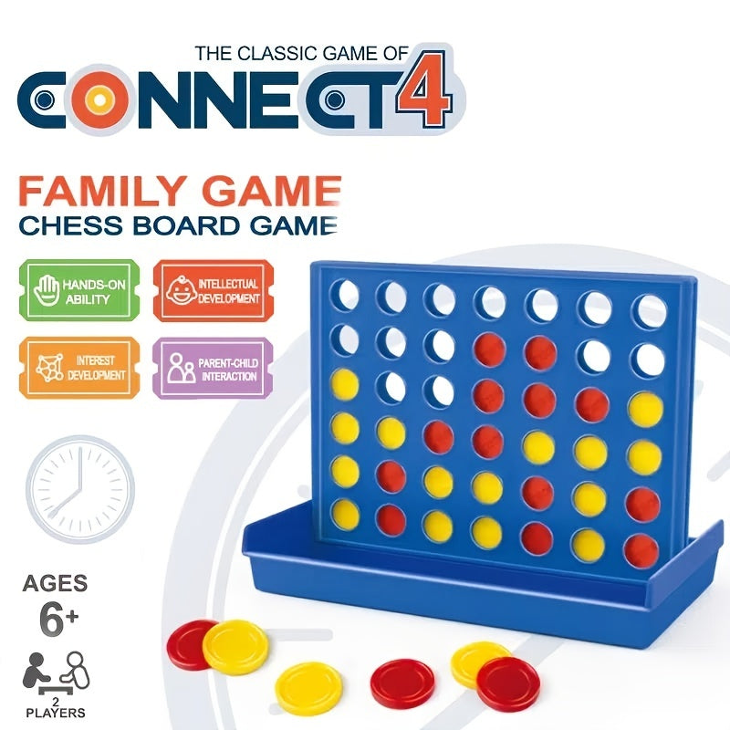 Connect 4 Classic Board Game for Party Fun