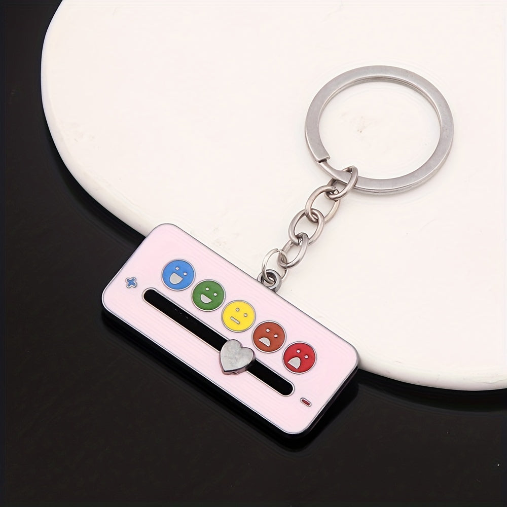 Cartoon Social Expression Symbol Keychain for Men