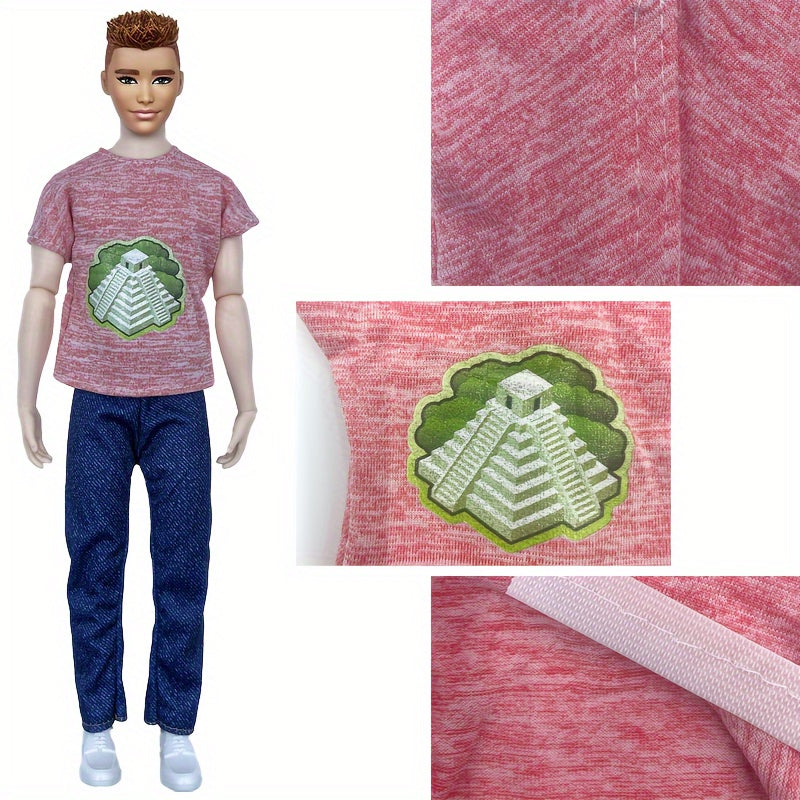 10pcs Mixed Doll Clothes Set High Polyester Outfits for Dolls