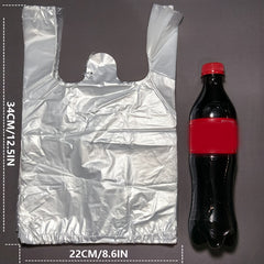 Transparent Plastic Bags for Retail Stores Boutique Supermarkets