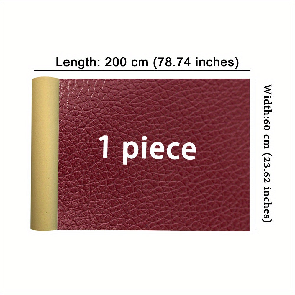 Large Leather Repair Patch - Self Adhesive Kit for Couches Car Seats