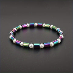 Colorful Beads Ankle Bracelet Elastic Anklet Bohemian Beach Accessories