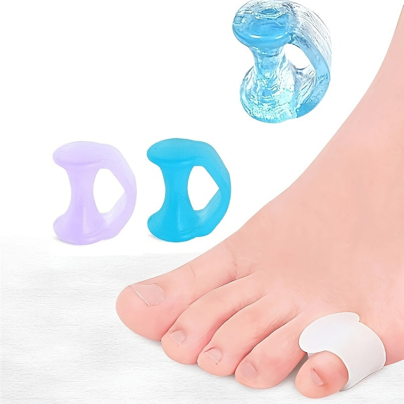 Gel Pinky Toe Separator for Overlapping Toes - Prevents Rubbing