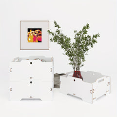Minimalist Wooden Storage Box for Home Decor