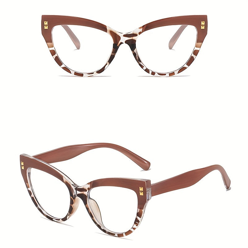 Cat Eye Jelly Block Light Blocking Glasses