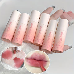 Pink Velvet Matte Lip Glaze Soft Matte Lip Mud Non Fade Lipstick