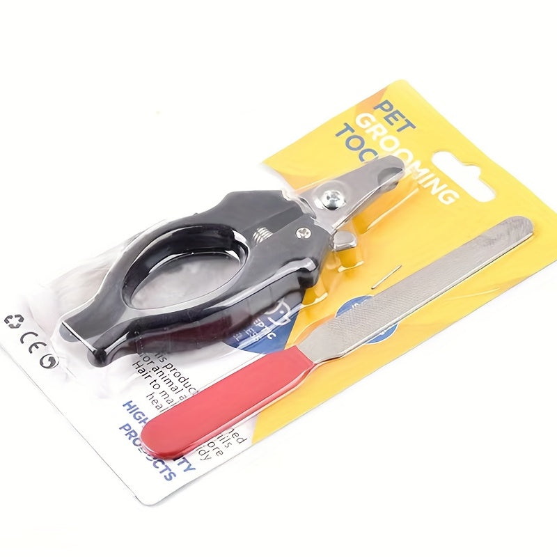 Pet Nail Scissors Set for Grooming Cats, Dogs, Rabbits