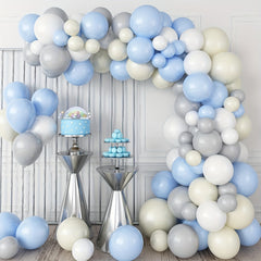 100pcs Balloon Garland Arch Kit Macaron And Ivory Latex Balloons
