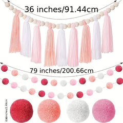 Bohemian Tassel Garland for Parties & Baby Showers