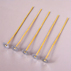100pcs Hemp Thread Beeswax Wax Core DIY Candle Thread Candle Accessories