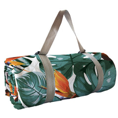 Classic 240T Printed Beach Mat Waterproof Foldable Outdoor Blanket