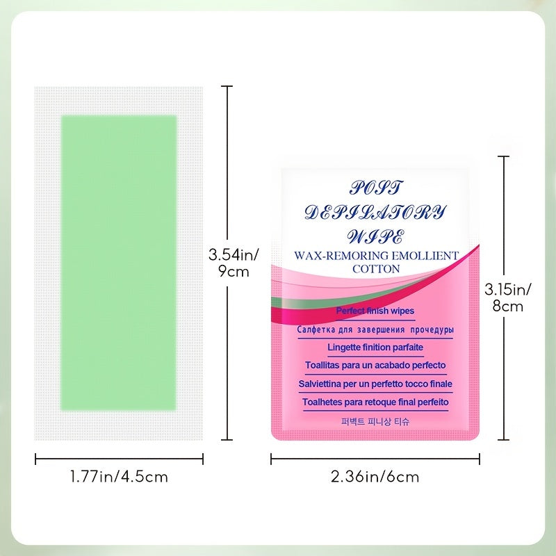Facial Wax Strips Hair Removal Kit