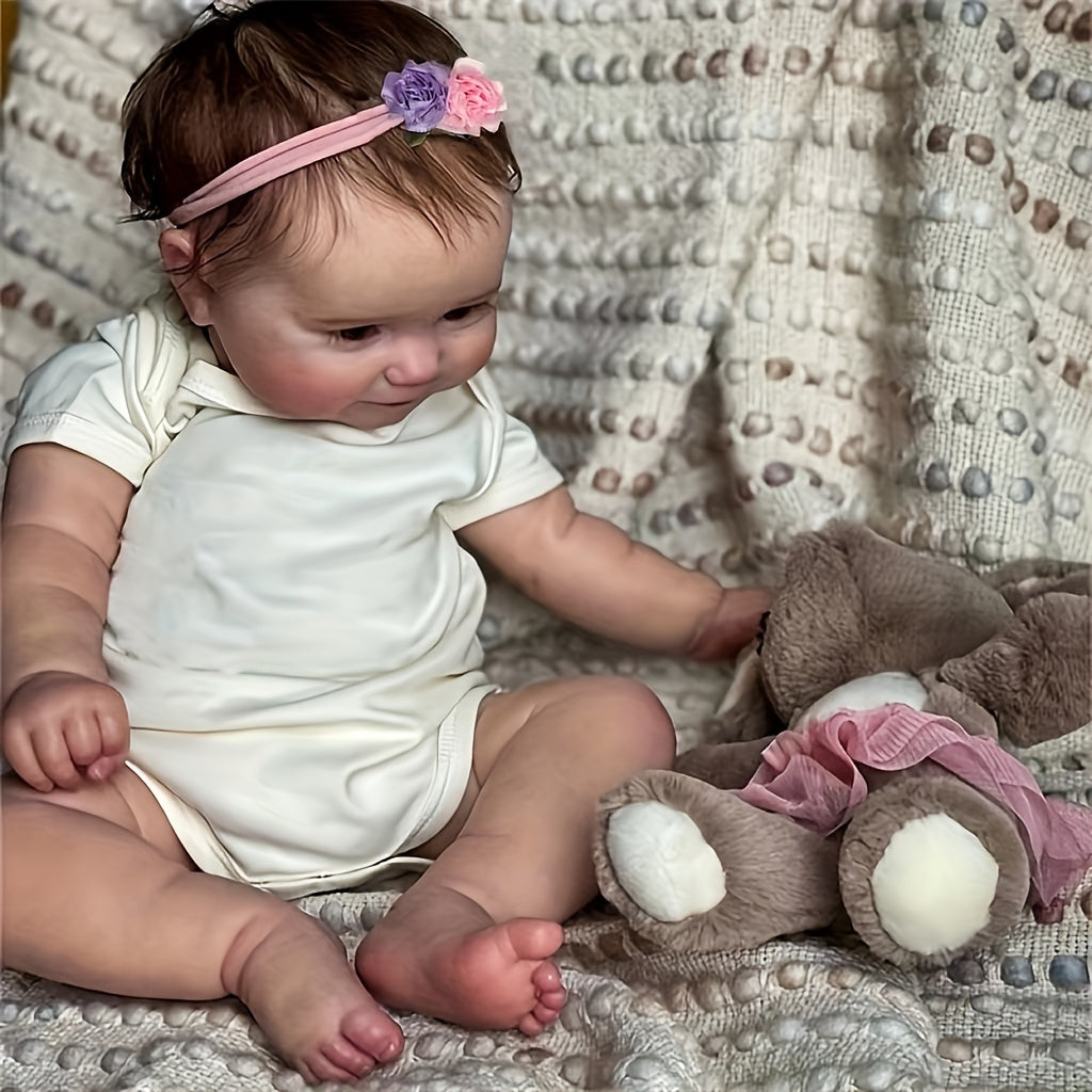 50.8cm Short Hair Reborn Doll - Birthday & Christmas Gift