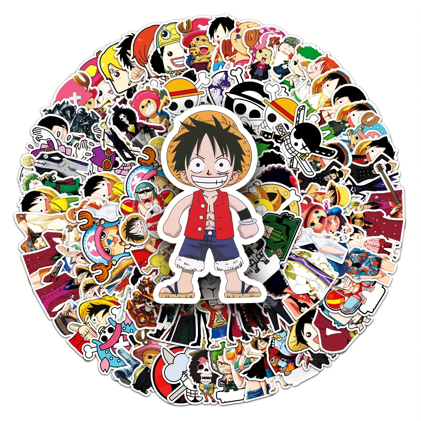 106 Anime Stickers Waterproof & Durable for Skateboards Luggage DIY Projects