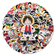 106 Anime Stickers Waterproof & Durable for Skateboards Luggage DIY Projects