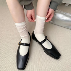 3 Pairs Lightweight Ribbed Socks Comfy & Breathable Women's Mid Tube Stockings