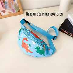 Dinosaur Print Waist Pack Shoulder Bag for Kids