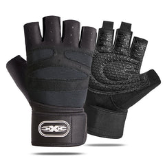 Unisex Breathable Fitness Gloves with Sunshade Closure