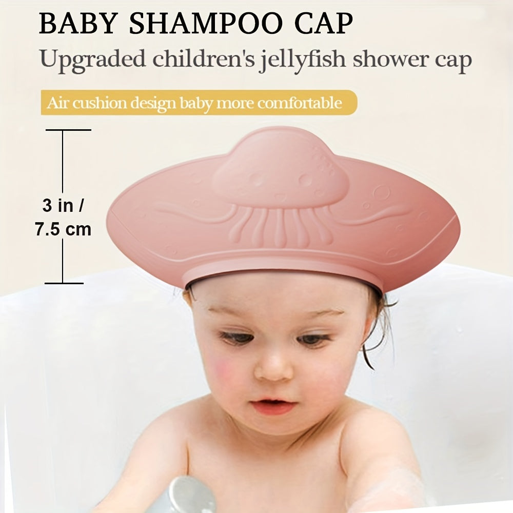 Adjustable Baby Shower Cap Ear Protection Cap