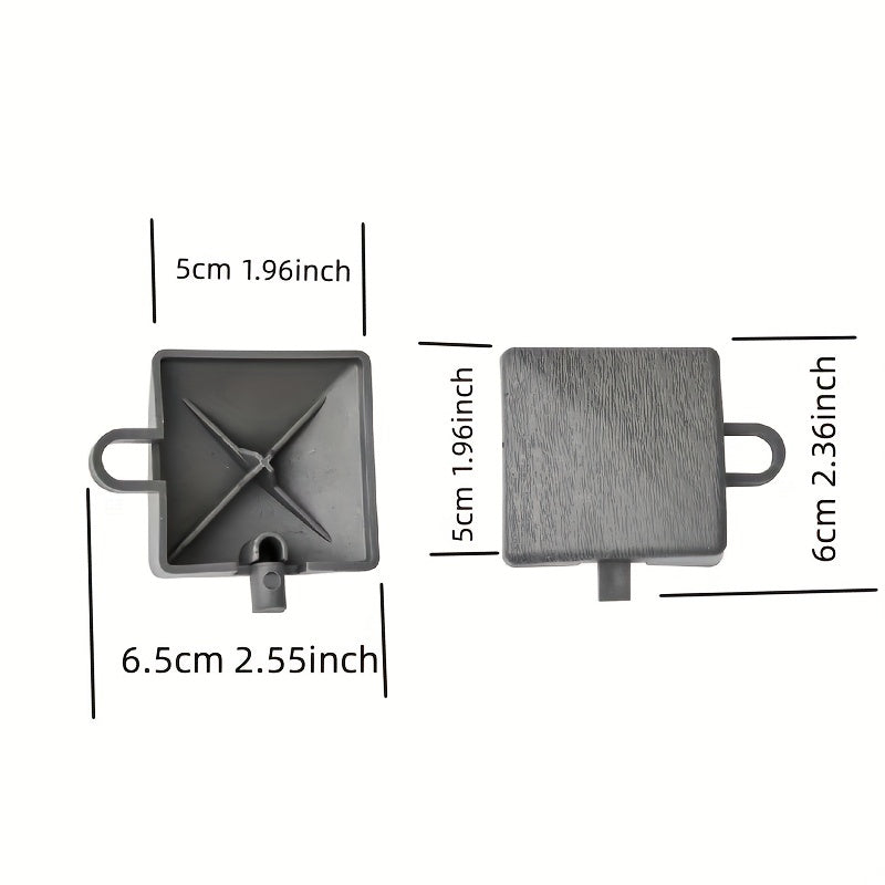 8pcs Outdoor Plastic Self-Splicing Floor for Balcony Terrace Courtyard